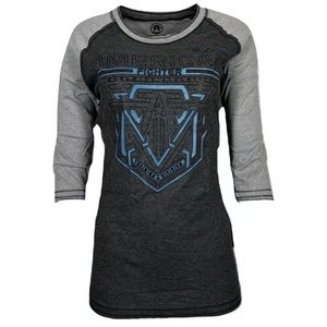 AMERICAN FIGHTER Womens T-Shirt ROBERTSONS Athleti